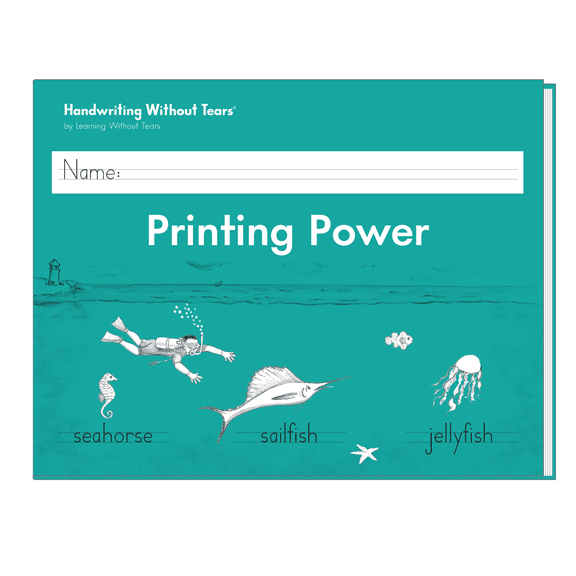 Handwriting Without Tears : Printing Power 2nd Grade Handwriting Workbook (96 Pages)