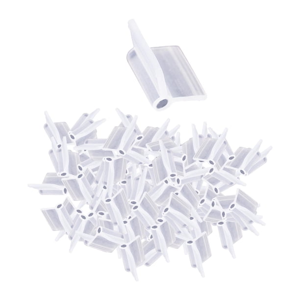 100 piezas de clips de injerto de jardín para vegetales para viverías de plántulas frutas 2 mm