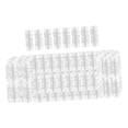 thumbnail image 2 of 200 tapones para los oídos, fáciles de transportar, protectores y prácticos con elásticos, impermeables, para hoteles, viajes, spas, salones de ducha., 2 of 7
