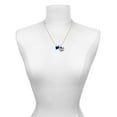 thumbnail image 2 of Delight Jewelry Acrylic Navy Megaphone - Silvertone Senior Class of 2026 Dome Necklace, 18", 2 of 5