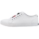 thumbnail image 2 of Zapatillas Tommy Hilfiger Anni de lona blanca para mujer, talla 10, 2 of 7