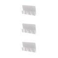 thumbnail image 4 of Maytalsory Phone Charging Holder Hook Socket Strong Sticky Stand Rack Bathroom Hanging Cell Phones Stand Rack Bathroom Hanging Shelf Hanger white 3Set, 4 of 6