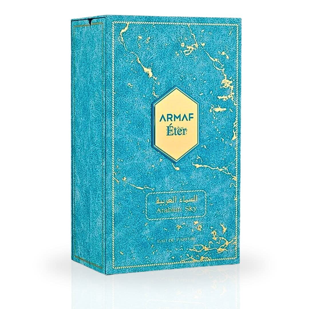 Armaf Men's Arabian Sky EDP Spray, 3.4 oz, Citrus, Floral, Woody