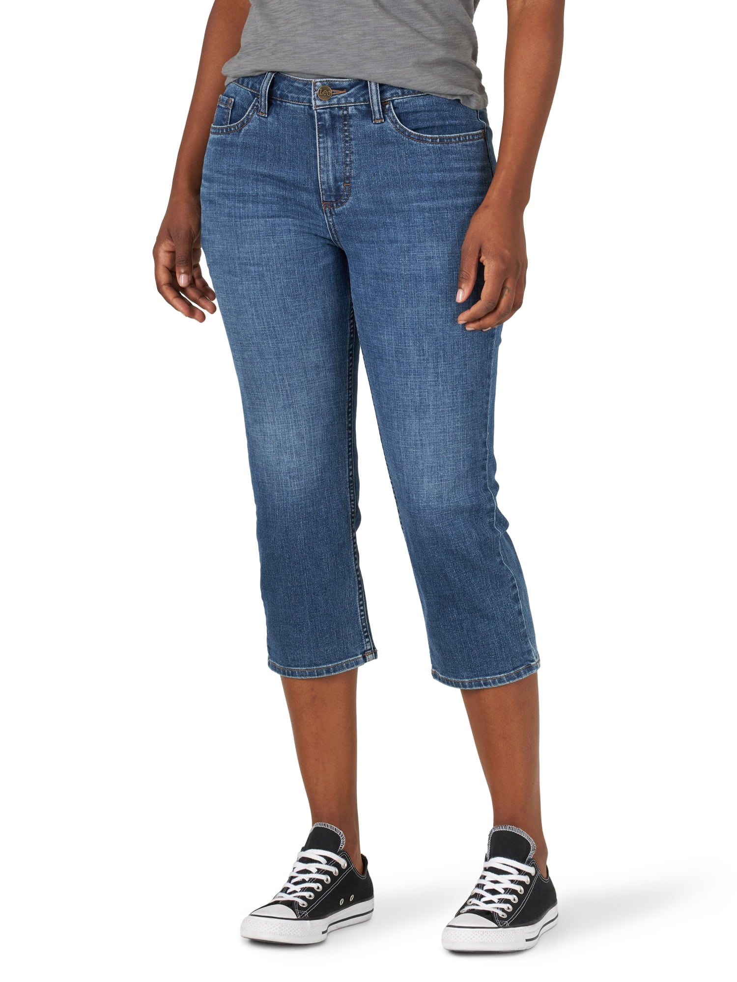 Lee Women's Midrise Capri - Walmart.com