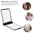 thumbnail image 4 of OULII LED Makeup Mirror Travel Lighted Makeup Mirror Square Design for Women 1Set, 4 of 7