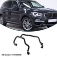 thumbnail image 3 of Manguera del radiador Unique Bargains, manguera de calefacción del radiador, manguera de salida del radiador para BMW X3 2018-2021 No.17127535536, tubo de refrigerante de goma negro 1 Pc, 3 of 6