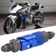 thumbnail image 4 of Adaptateur de connexion rapide pour conduite de frein, raccord en alliage d'aluminium pour tuyau d'huile, de carburant et de liquide, bleu, 4 of 4