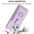 thumbnail image 4 of Dteck Wallet Case for iPhone 15 Pro,Shoockproof Magnetic Closure Card Slot Case with 360°Rotating Kickstand Lightweight Leather Back Phone Cover for iPhone 15 Pro,Purple, 4 of 9