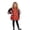 Red, variant on SJLDQY Carnival Toddler Girls Ladybug Dress Up Dot Graphic Mesh Dress With Wings Party Stage Performance Clothes Set