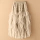 thumbnail image 2 of Falda de Malla para las Mujeres Ruffle Irregular Hem Estilo Verano Casual Beach Party, 2 of 5