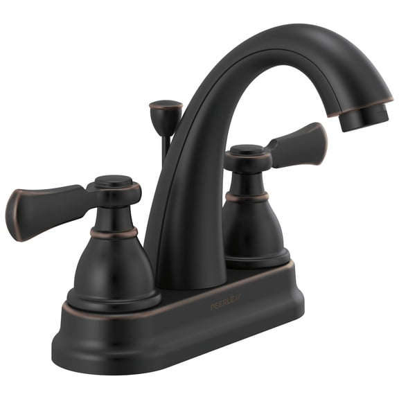 Peerless P2565lf Elmhurst 1 GPM Centerset Bathroom Faucet - Bronze