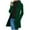 Green Winter Jackets Women, variant on yoeyez Winter Coats for Women Casual Thicken Wool Blend Stand Collar Jackets Single Breasted Pea Coat Mid Long Outwear Jacket with Pockets Blue L