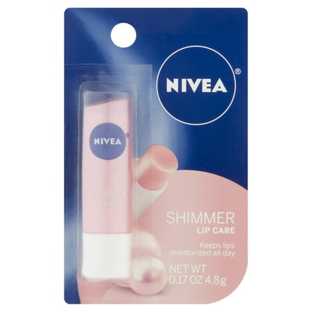 NIVEA Shimmer Lip Care 0.17 oz. Carded Pack