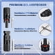 thumbnail image 4 of 10 pares de conectores solares fotovoltaicos MC4, conector PV macho/hembra, doble anillo de sellado impermeable, para accesorios de cables de paneles solares fotovoltaicos., 4 of 5