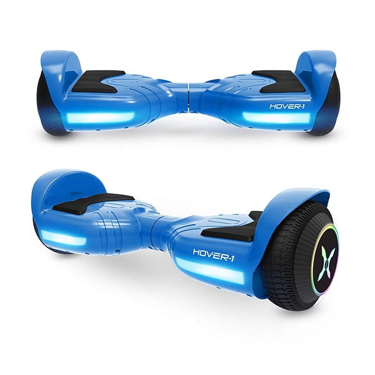 Hover 1 Rocket Hoverboard with LED Headlights 7 MPH Max Speed Blue Walmart