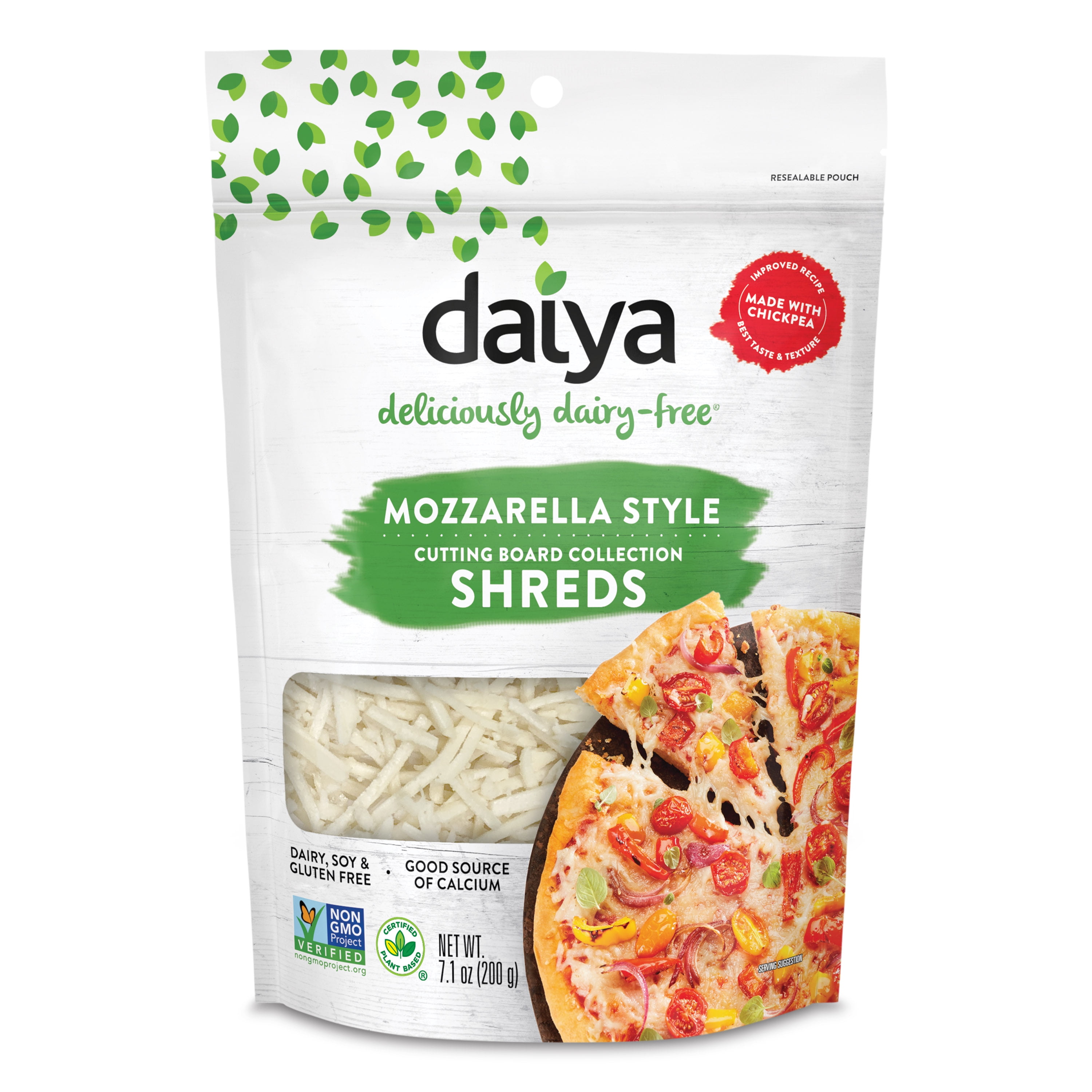 Daiya Mozzarella Style Cheese Shreds 71 Oz - Walmartcom