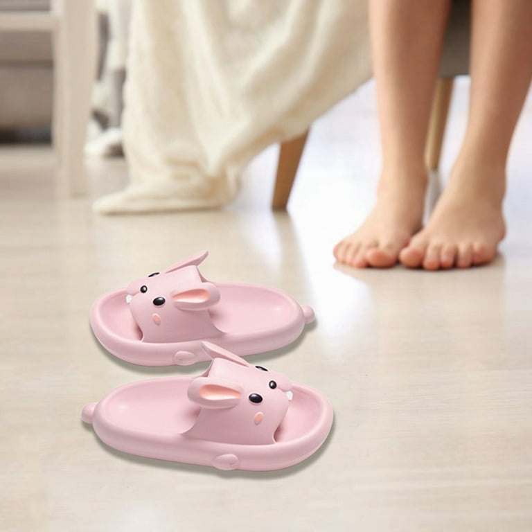 Mens shop rabbit slippers