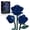 Blue, variant on SupreOwls Purple Rose Building Block Set for Adults, Flowers DIY Construction Kit, Abs Material 152 Plastic Basket Stuffers