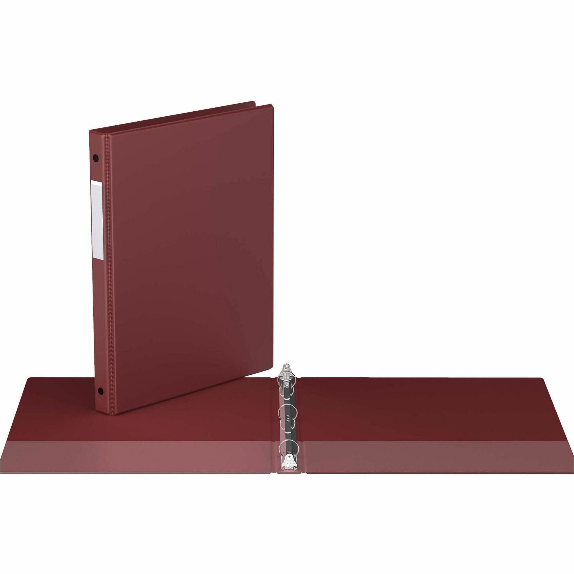 Davis Group Premium Economy, Round Ring, Binder, 6 Pack (Burgundy, 5/8")