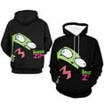 thumbnail image 6 of Invader Zim Hoodie Unisex 3d Novelty Hoodies Graphic Hoodies Pullover Sweatshirts For Men Women Teen S, 6 of 7