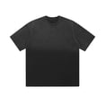 thumbnail image 1 of Styesk T Shirts for Man Men's Casual Solid Color Round Neck Collection Loose Fitting Shoulder Sleeves Retro T-shirt, 1 of 2