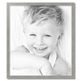 thumbnail image 2 of ArtToFrames 31" x 35" Classic Silver Picture Frame, 31x35 inch Silver Wood Poster Frame (WOM-4926), 2 of 7