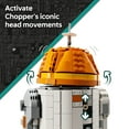 thumbnail image 6 of LEGO Star Wars: Ahsoka Chopper (C1-10P) Astromech Droid Set - Building Toy For Kids, Ages 10+ - Makes a Cool Gift for Boys and Girls - Model Kit and Room Decor Idea For Sci-Fi Adventure Fans - 75416, 6 of 9