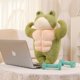 thumbnail image 1 of 21.7in 3D Muscle Frog Plush Toy Pillow Cute Super Soft Frog Duck Plush Stuffed Animal Plush Funny Frog Doll Muscle Fitness Frog Duck Plush Hugging Gif, 1 of 5