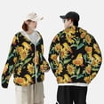 thumbnail image 6 of Daiia Sunflowers And Bird UPF 50+ Sun Protection Hoodie Jacket Lightweight Long Sleeve Sun Shirt for Women Men with Pocket Hiking Outdoor-XX-Large, 6 of 9