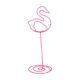 thumbnail image 1 of OHOIOLLA 12Ud Sujetapapeles En De Flamenco Rosa De Acero Con Base En Espiral Para Oficina Y Hogar, 1 of 8