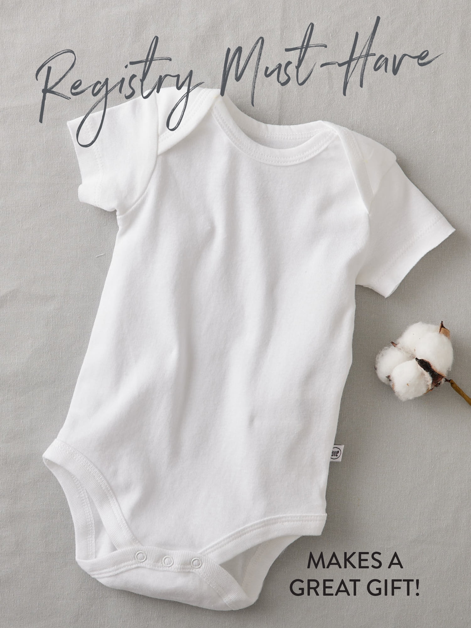 Honest Baby Clothing Baby Boy or Girl Gender Neutral Organic Cotton Short Sleeve Bodysuits, 3 Pack (Preemie-24 Months)