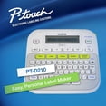 thumbnail image 2 of Brother PT-D210WM Label Maker Comes with Two Brother Genuine TZe Sample Label Tapes for Added Value, 2 of 13