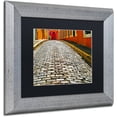 thumbnail image 2 of Trademark Fine Art "Old San Juan 14" Canvas Art by CATeyes, Black Matte, Silver Frame, 2 of 4