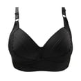 thumbnail image 2 of Jsaierl Womens Bras Wireless Push Up Underwire Bra Seamless Padded Bralettes Flex Fit Full Figure T-Shirt Bras, 2 of 4