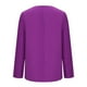 thumbnail image 5 of Blazer de moda para mujer, blusas de color liso, manga larga, cuello en V, chaqueta de traje informal, blusa de poliéster para mujer, 5 of 6