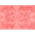 thumbnail image 1 of Ahgly Company Indoor Rectangle Abstract Red Modern Area Rugs, 7' x 10', 1 of 4