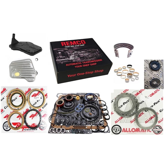 4L60E 4L65E 4L70E [93-97]Complete Automatic Transmission Rebuild Kit - Full Master Overhaul Set with Clutches Steels Gaskets Washer and Bushing Kit Seals  Filter