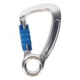 thumbnail image 2 of Climbing Carabiner, Safe Portable Auto Lock Captive Eye Carabiner  for Mountaineering, 2 of 8