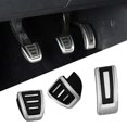 thumbnail image 2 of 3 Uds Pedales de Coche Pie Combustible Freno Embrague Pedal Cubierta para B8 Golf 7 2017-2021 para para Seat MT, 2 of 5