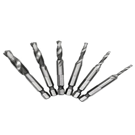 

6 Pieces/Set M3-M10 Thread Metric Plug Cutter Handle Repair Tool