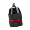 thumbnail image 4 of Terraxo Keyless Drill Chuck Professional Metal Self Tightening Chuck Multipurpose Adapter Heavy Duty Electric Drill Bit Secure Locking Reliable Strength Suitable for Hand Drill Impact Driver 13mm, 4 of 8
