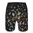 thumbnail image 4 of Kdxio Butterfly1 Pattern Mens Casual Shorts - Drawstring Summer Beach Sports Shorts for Men, 4 of 9