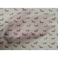 thumbnail image 4 of oneOone Cotton Cambric Fabric Dachshund Dog Print Fabric BTY 56 Inch Wide, 4 of 4