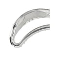 thumbnail image 2 of Time and Tru Women's Large Hair Claw Clip, Silvertone, 2 of 4
