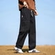 thumbnail image 4 of Pantalones casuales rectos de algodón elásticos para hombre, de estilo clásico, de primavera, para exteriores, de moda coreana, cómodos, de color caqui liso, holgados, 4 of 5