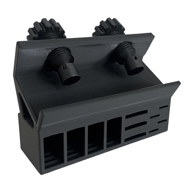 Hearth & Gear Universal Memory Card Storage Organizer Holder With Mount For SD Cards And USB Drives