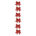 thumbnail image 1 of Toystoory De adornos navideños con lazo grande, , decoración de lentejuelas brillantes, suministros de vacaciones, puerta de armario al aire Type1 NO1, 1 of 6