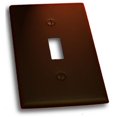 thumbnail image 1 of Single Toggle Switch Plate, Venetian Bronze, 1 of 1