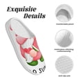thumbnail image 5 of Disketp Watercolor Tropical Gnomes Women's Men's Slippers Plush Slip-On House Slipper for Winter Indoor Soft Cushion Non-slip Fluffy Slides Slippers-8, 5 of 7