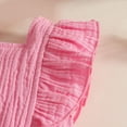 thumbnail image 5 of JUMEYU Baby Princess Dress Newborn Baby Girl Outfit Romper Dress Cute Infant Girl Clothes 0 3 6 9 12 18 24 Months (Pink,0-3 Months), 5 of 7